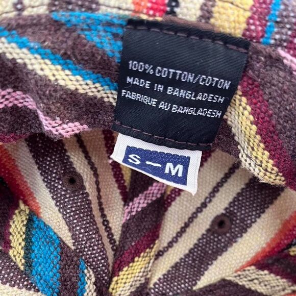 Volcom Size S/M Multi-coloured striped bucket hat - Picture 5 of 7